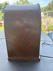 Philco Jr. Model 80 Cathedral Wood Cabinet Tabletop Tube Radio