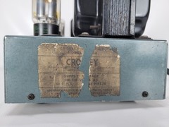 VINTAGE CROSLEY KT66 PUSH PULL MONOBLOCK TUBE AMPLIFIER WILLIAMSON STYLE TESTED