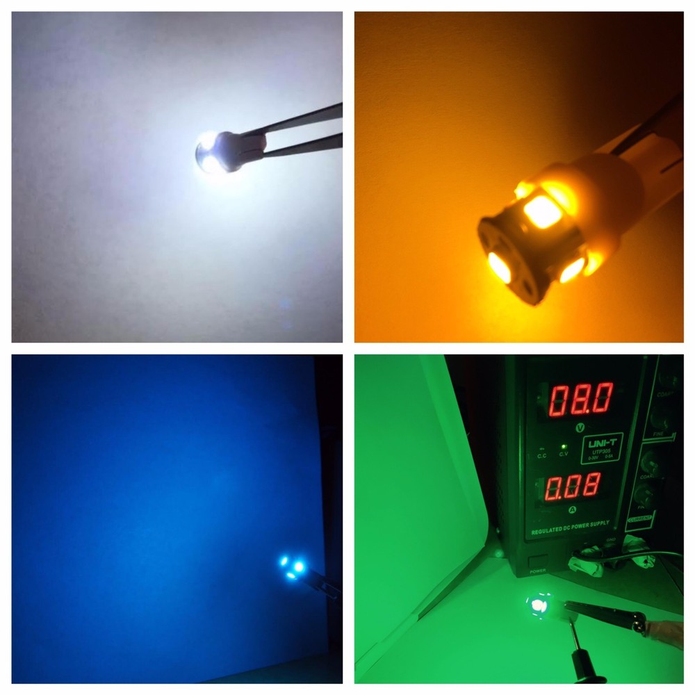 (4)LED WEDGE LAMP 8V/TX-7500,9500II,TX-9500,/TX-8500,TX-6500II Pioneer TX-8500II