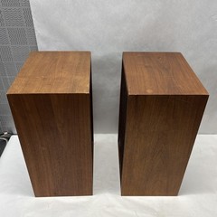 Realistic MC-1000 Stereo Wood Cabinet Speakers Vintage Pair (2) Working Japan