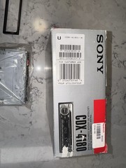 Sony CDX-4180 NEW NOS Complete In Box CD Player Car Stereo w/ Manuals & Case