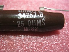 OHMITE 34757-B Resistor 25 OHMS M-82