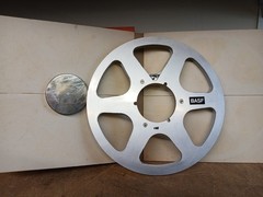 BASF lpr Boxes with Metal Reels Analog Tape Blank