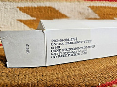 1976 SYLVANIA ELECTRON VACUUM RADIO TUBE DSA900-76-M-HT79 6146B NEW OLD STOCK