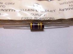 ALLEN BRADLEY Carbon Comp Resistor 47 ohm RCR 5% 2W