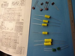 DYNACO ST-35 HI END MICA / METAL FILM CAPACITOR UPGRADE KIT
