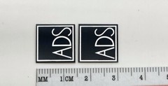 ADS Speaker Badge Logo Emblem PAIR L710 L810 for Grille