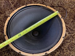 Jensen P15N 15″ Speaker, Alnico,for Fender, Stereo audio Amplifier, Versatile!