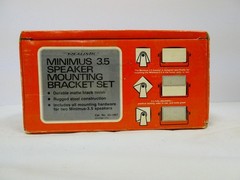 Realistic Minimus-3.5 Speaker Bracket Set Mounts Hardware Included