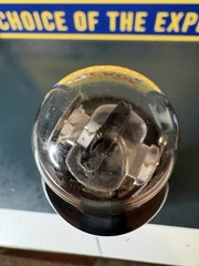 Ken Rad Engraved Type 41 ST Bottle Black Glass Tube 539C Test NOS 🌊