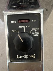ALLEN Electric and equipment Co.model 50-522 for testing DiODE and measuring