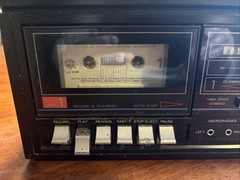 Vintage Realistic System 200 Model 13-1229 Dual Cassette Deck /Read Description
