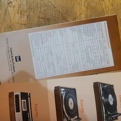 3 Vintage United Audio Dual Turntables Models 1225 1226 1228 1229Q 901 Brochure