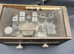 Vtg Granco Model T-270 AM-FM Tuner – Tube Radio – Home Kit w/ Plywood – As Is