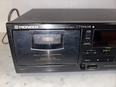 Pioneer CT-W403R Double Cassette Tape Deck Player Recorder Dolby NR Auto Reverse
