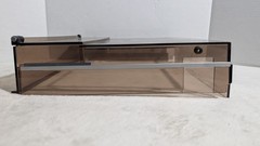 DUAL 1229 Turntable Ch21 Folding Dust Cover Walnut Auto Stop Start Shure M91ED