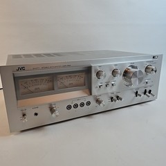 JVC JA-S77 Vintage Integrated Amplifier*1977*VU Meters Clean Tested A+ Beautiful