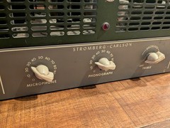 RARE 1950s Vintage Stromberg Carlson AU34 Green Amplifier Sound Equipment