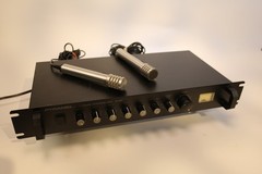 Pyramid PR-2000 6-Channel Microphone Rack Mixer Vintage Audio Tested Works