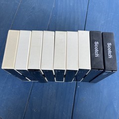 Lot of 9 Scotch LDK L-750 Beta Max Blank Tape STORED WELL Climate Controlled