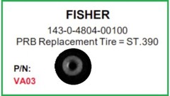 2 NEW PRB VA03 VCR Idler For Fisher: 143-0-4804-00100, 143-0-4908-00100 VA-03