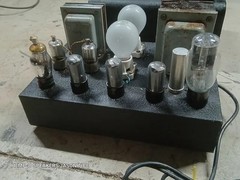 BECKMAN HYDROGEN LAMP POWER SUPPLY MODEL 8 HUGE TRANSFORMERS COOL CHASSIS