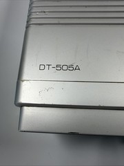 Daytron DT-505A Vintage 1984 Portable TV Power + Cable Tested Broken Antenna HTF