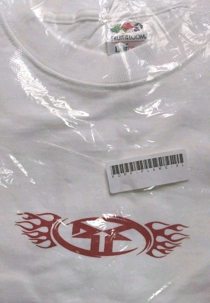 Rockford Fosgate Old School Logo With Flame Design T-shirt XL