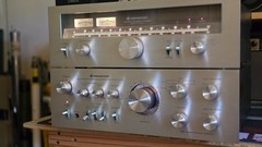 Vintage Kenwood Duo KA-7100 Amplifier and KT-7500 Tuner Japan