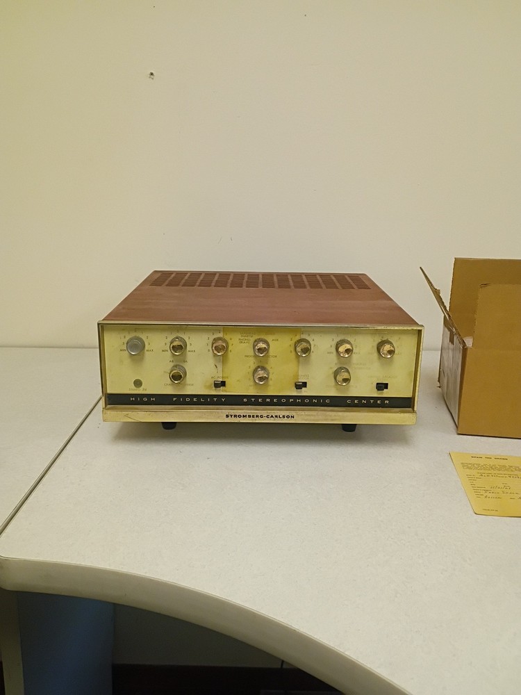 STROMBERG-CARLSON TUBE STEREO INTEGRATED AMPLIFIER ASR-433