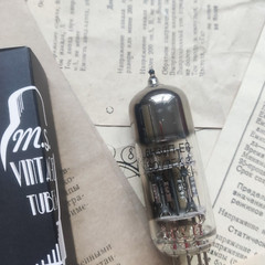 6N30P-EV USSR DOUBLE TRIODE NOS TESTED MEASURED ECC99/E182CC/6H30Pi (USA Seller)
