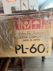 RARE Kyocera PL-601 Semi Automatic Turntable. This could Be NOS!