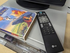 LG LRY-517 DVD Recorder VCR Combo 4HD Hi-Fi VHS CD DVD+R Tested Read Description