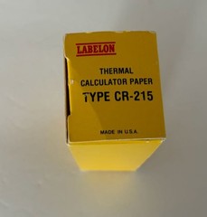 New LABELON Thermal Calculator Paper 3 Rolls #CR-215 For Texas Instruments #5025