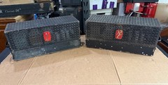 2 Northern Western Electric Mirrophonic R4049A MONOBLOCK 6L6 tube Amplifiers