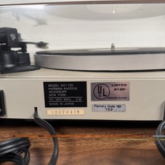 Harman Kardon T20 Semi AutomaticTurntable | Tested | New Belt | Ortofon VMS 3