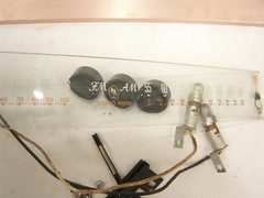 Vintage Harman Kardon Sonnet T230 Original Factory Faceplate Glass Knobs Lamps
