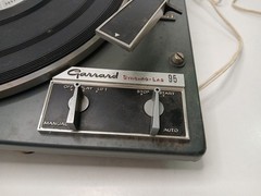 Parts Garrard Synchro-Lab 95 Turntable Chassis no cartridge or sled