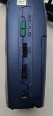 Sony Watchman FDL-221R 2.2″ Color LCD Television Combo FM/AM Radio (BLUE) TESTED