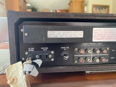Sherwood S‑7100A Receiver – Recapped, Serviced, Clean Faceplate, Tested