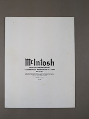 MCINTOSH C32 Owner’s Manual D-34