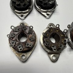Lot of 14 VINTAGE CINCH 8 Pin OCTAL VACUUM TUBE AMP PARTS SOCKETs 8-PIN