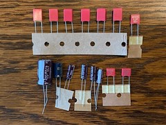 Technics SL-D1 SL-D2 SL-D3 K Speed Repair Kit Capacitors Turntable Recap Set