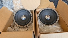 Vintage Pair JBL D-208 Loud Speakers 8 Ohms