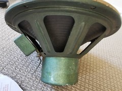 Vintage Cletron C4-209 Cathedral 12″ Coaxial Speaker Woofer Full Range Tweteer