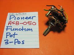 📈PIONEER ASB-050 FUNCTION POT SA-6500 INTEGRATED AMPLIFIER