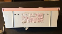 MCM Pink Twin Speaker Retro Vintage 1960’s Philco J846-124 AM Tube Radio Vintage