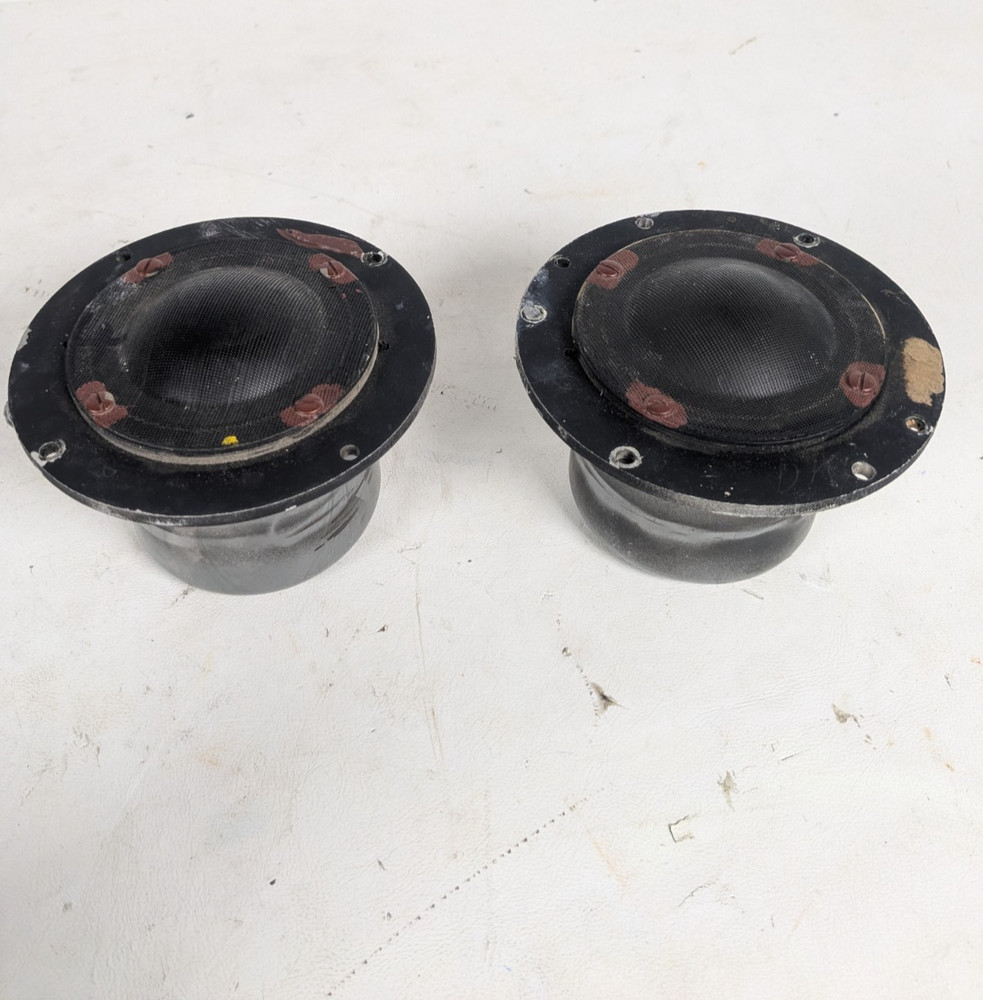 Vintage Ampex Dome Tweeters from Signature Console – Matched Pair – Working!