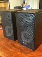 Realistic Minimus-7 40-2030C 40w 8 ohm Compact Bookshelf Speakers TESTED