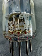 (1) NOS Mullard GE 12AX7A ECC83 Tube I63 B1B4 Blackburn UK 1961 Tests NOS TV-7BU
